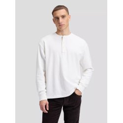 Lee Slim Henley tee - ecru 