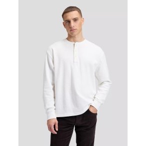 Lee Slim Henley tee - ecru 