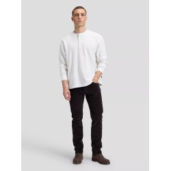 Lee Slim Henley tee - ecru 