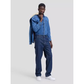 Lee Workwear Carpenter loose straight - rinse