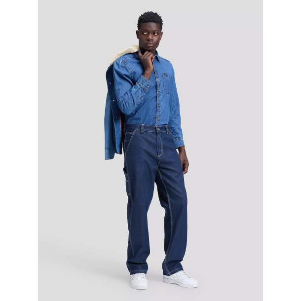 Lee Workwear Carpenter loose straight - rinse