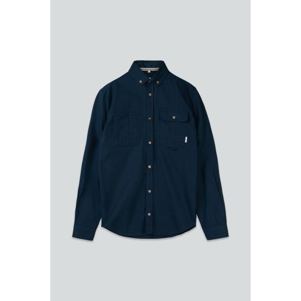 LAKOR Moleskin shirt - blueberry