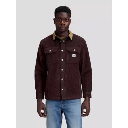 Lee Workwear relaxed overshirt - chocolate torte 