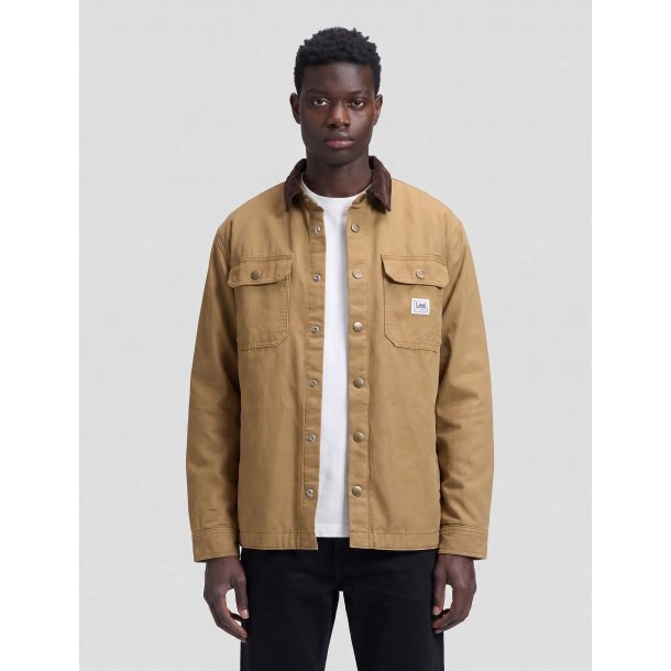 Lee Workwear overshirt - dark khaki 