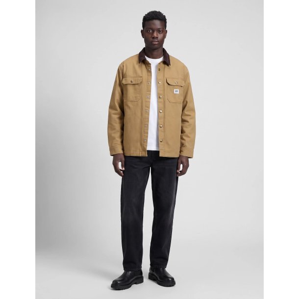 Lee Workwear overshirt - dark khaki 