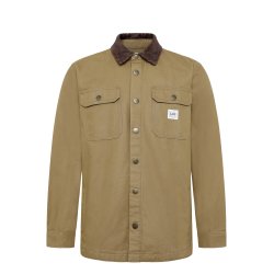 Lee Workwear overshirt - dark khaki 