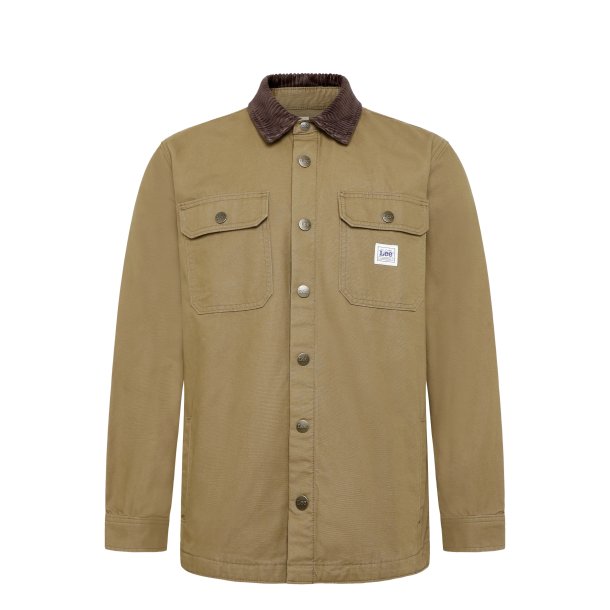 Lee Workwear overshirt - dark khaki 