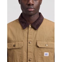 Lee Workwear overshirt - dark khaki 