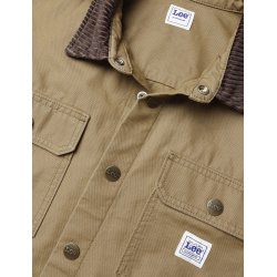 Lee Workwear overshirt - dark khaki 