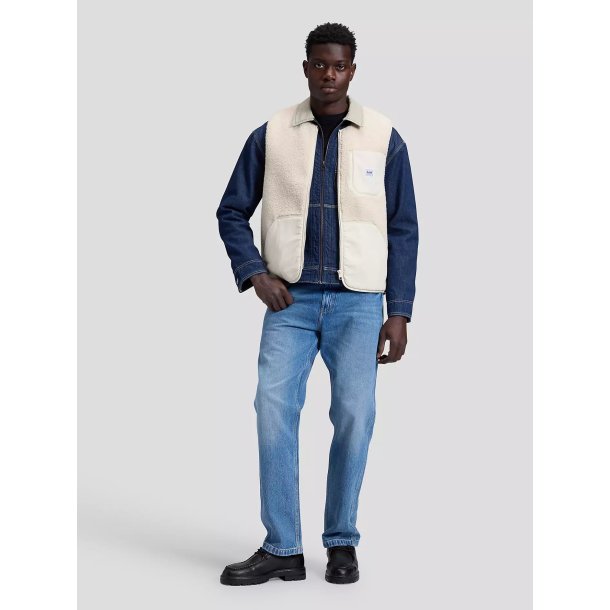Lee Workwear relaxed vest - warm ecru 