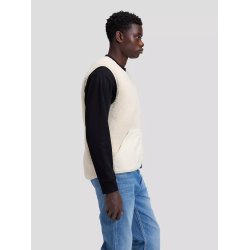 Lee Workwear relaxed vest - warm ecru 