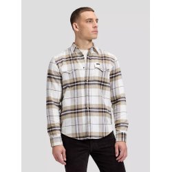 Lee Regular clean western shirt - chocolate plaid
