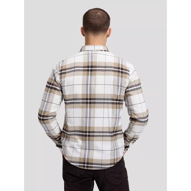 Lee Regular clean western shirt - chocolate plaid