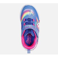 SKECHERS S-Lights Unicorn Chaser - bl/lilla 