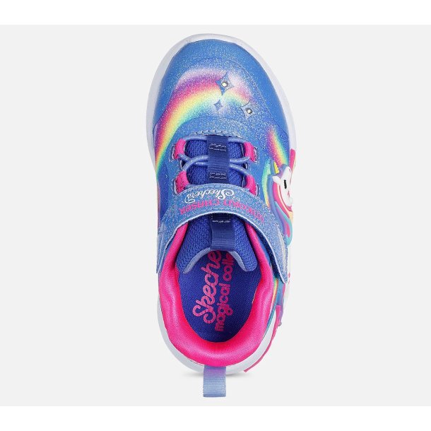 SKECHERS S-Lights Unicorn Chaser - bl/lilla 