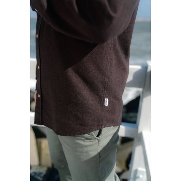 LAKOR Moss shirt - chicory coffee  