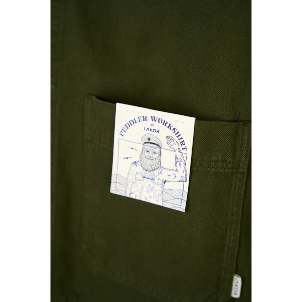 LAKOR Peddier Work Shirt - riffle green