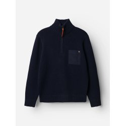 Blue de genes BGfraser zip knit - dark navy 