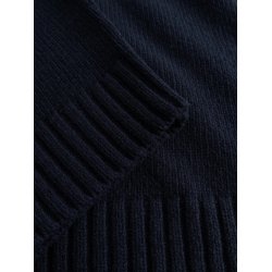 Blue de genes BGfraser zip knit - dark navy 