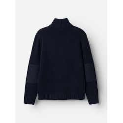 Blue de genes BGfraser zip knit - dark navy 