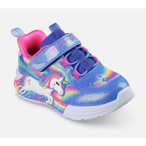 SKECHERS S-Lights Unicorn Chaser - bl/lilla 