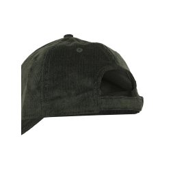 Knowledge Cotton Corduroy badge cap - forest night 4230030