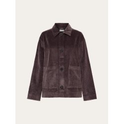 Knowledge Cotton Corduroy overshirt - chocolate torte 1190087