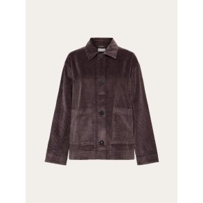 Knowledge Cotton Corduroy overshirt - chocolate torte 1190087