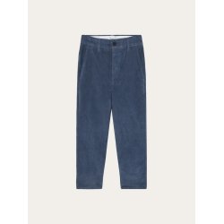 Knowledge Cotton Chuck regular corduroy pants - vintage indigo 1070077