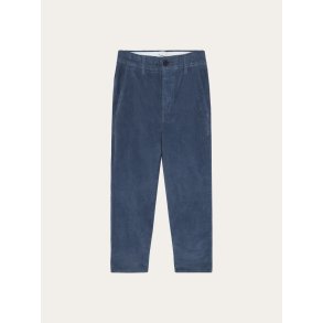 Knowledge Cotton Chuck regular corduroy pants - vintage indigo 1070077