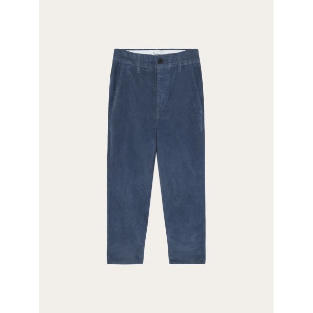 Knowledge Cotton Chuck regular corduroy pants - vintage indigo 1070077