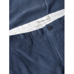 Knowledge Cotton Chuck regular corduroy pants - vintage indigo 1070077