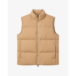 Knowledge Cotton Vent 90 puffer vest - kelp melange 