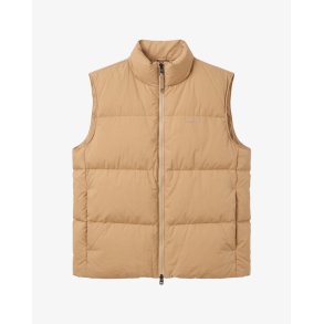 Knowledge Cotton Vent 90 puffer vest - kelp melange 