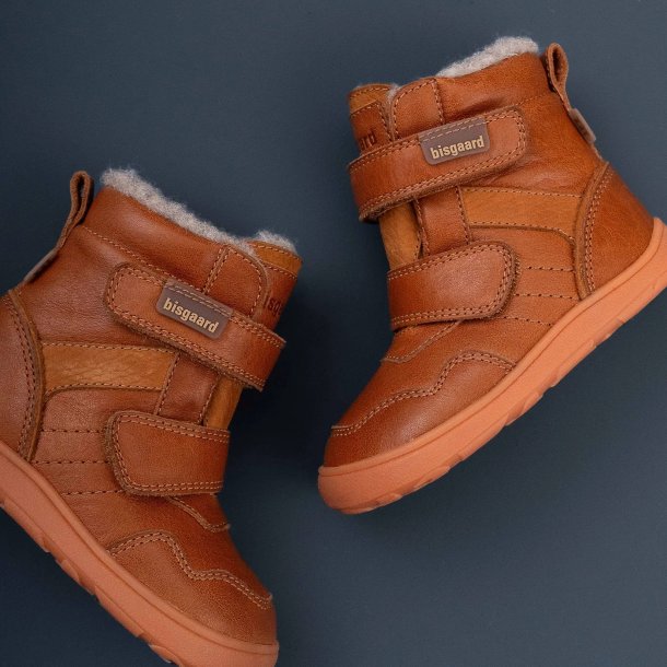 Bisgaard barefoot thorsten tex - cognac 64125