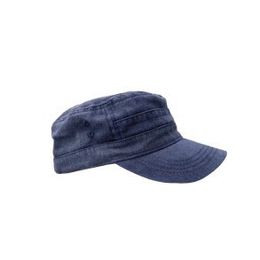 Black Colour Glenna hat - navy 