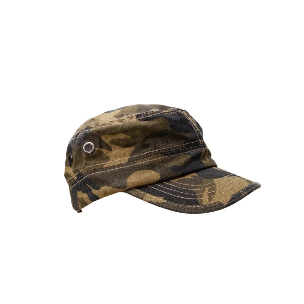 Black Colour Glenna hat - camouflage 
