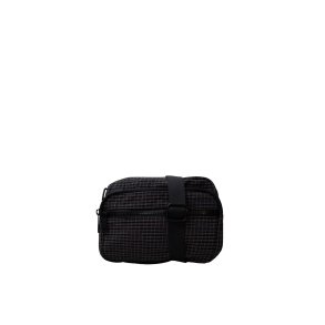 Black Colour Agata crossover bag lille - sort