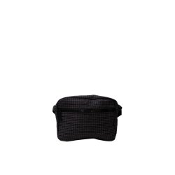 Black Colour Agata crossover bag lille - sort