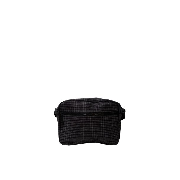 Black Colour Agata crossover bag lille - sort