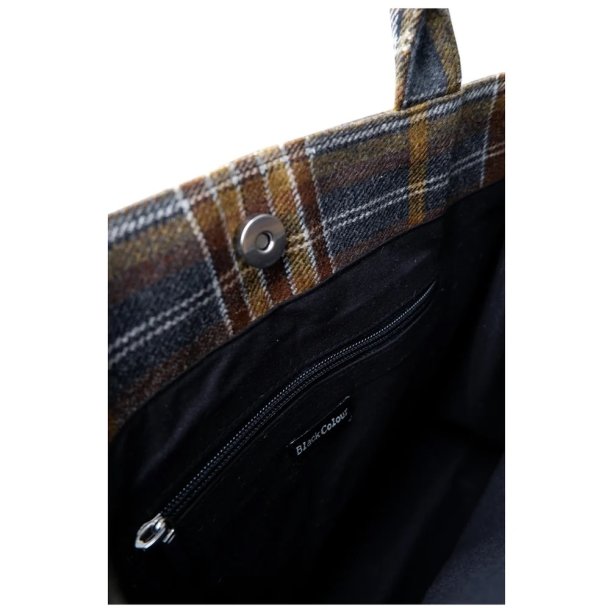 Black Colour Dex bag - gr� (grey check) 