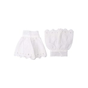Black Colour Reeva lace - hvid