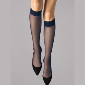 Wolford Satin Touch 20 Kn�str�mper - Admiral