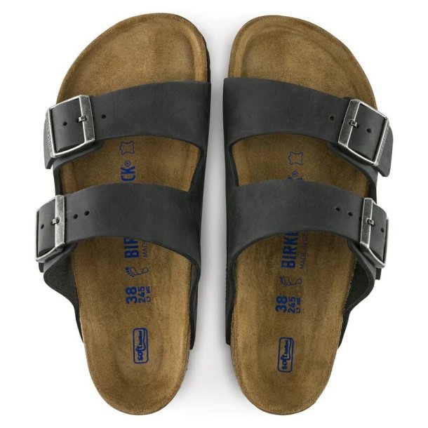 Birkenstock Arizona BS - sort (bred)