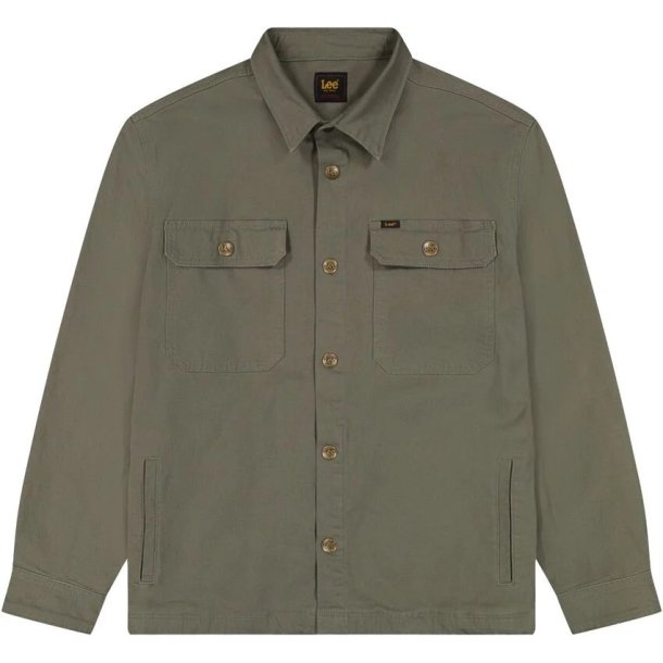 Lee 2 pocket overshirt - lichen olive