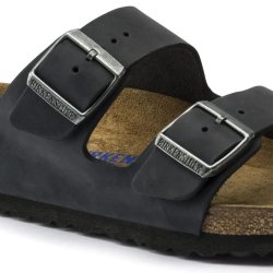 Birkenstock Arizona BS - sort (bred)