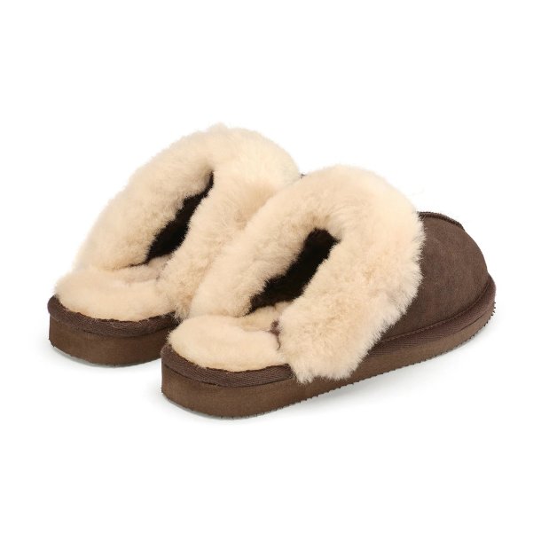 Shepherd hjemmesko Jessica - Moro chestnut 