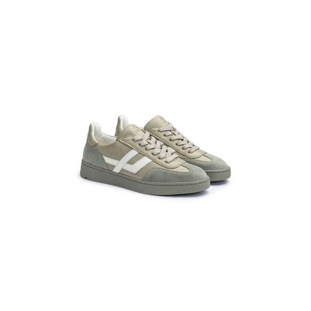 Lloyd sneaker - gr�n/hvid 16-501