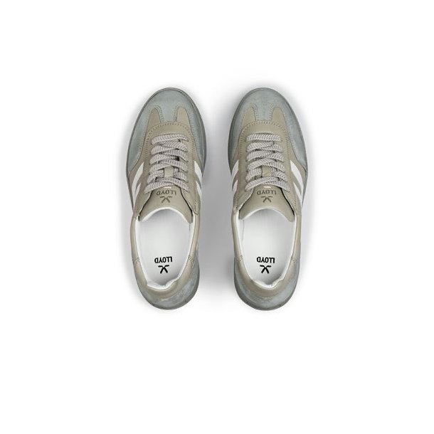 Lloyd sneaker - gr�n/hvid 16-501