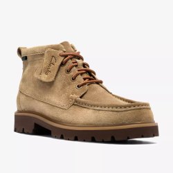 Clarks Cleyhill Hi - Dark sand 